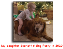 Scarlett and Rusty